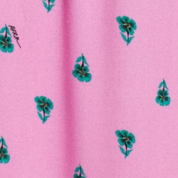 AFRM HAZEL SMOCKED MIDI DRESS in Pink, sold at Nordstrom’s - Picture 2 of 5